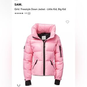 SAM. Little Girls Freestyle Down Jacket